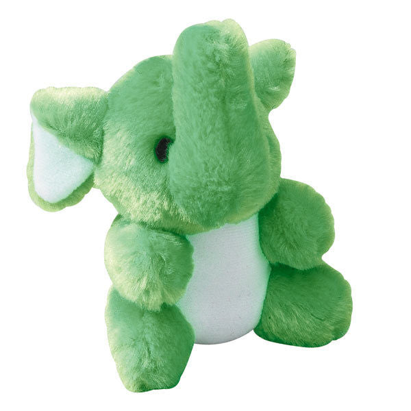 Zanies Ellie the Green Elephant Kutie Pies 4" Plush Toy