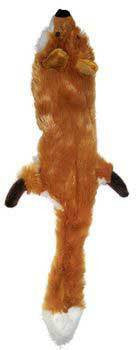 Fox Skinneeez No Stuffing Dog Toy