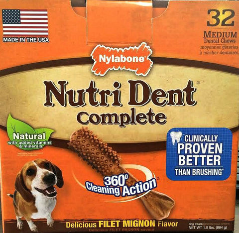 Nutri Dent Complete Adult Medium Filet Mignon