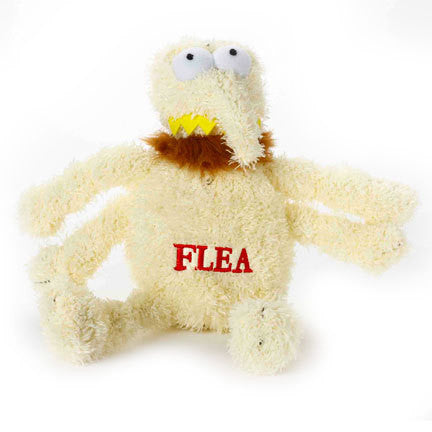 Soft Plush Flea Funny Dog Toy