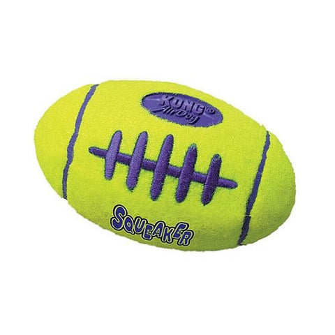 Small Kong Air Dog Squeaker Football Toy