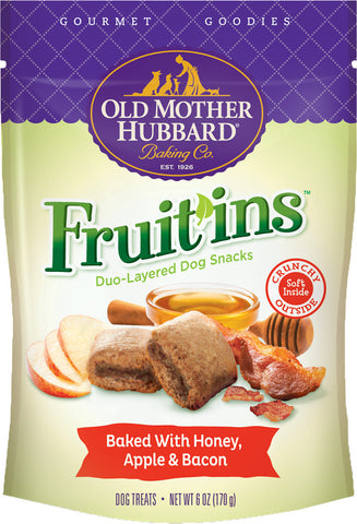 Old Mother Hubbard Fruit Ins Honey Apple & Bacon Baked Dog Treats