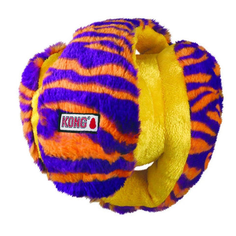 Purple And Orange Medium Kong Funzler Dog Toy
