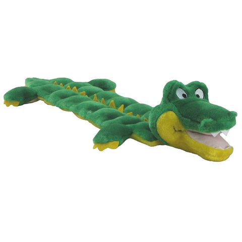 Outward Hound Long Body Gator Squeaker Mat Toy