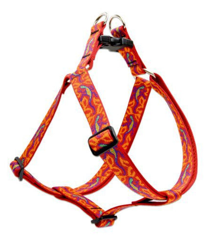 Lupine GoGo Gecko Step-In Medium/Large Dog Harness 3/4 Inch Wide