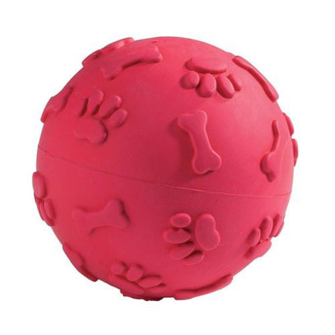 JW Pet Tough By Nature Rubber Giggler Ball