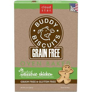 Cloud Star Buddy Biscuits Grain Free Chicken 14 oz. Oven Baked