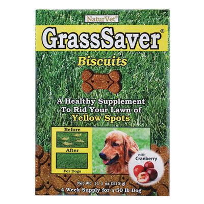 NaturVet GrassSaver Biscuits For Dogs