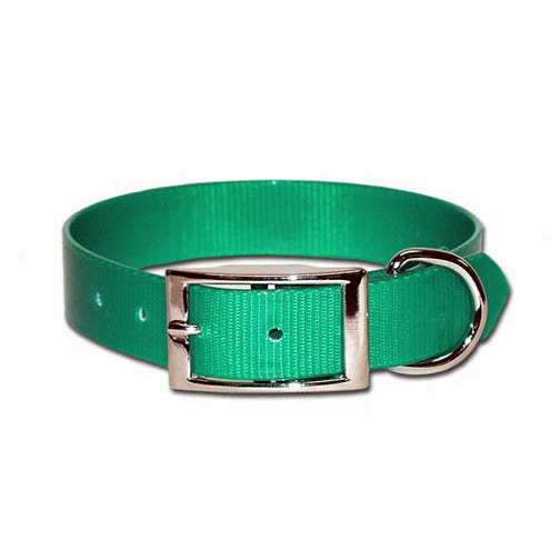 Green Sunglow Waterproof Dog Collar