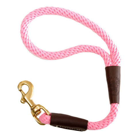 Hot Pink Mendota 16 Inch Rope Traffic Lead