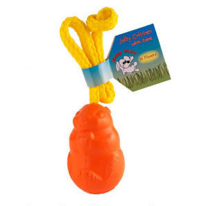 Floating Jolly Critter With Rope Dog Toy