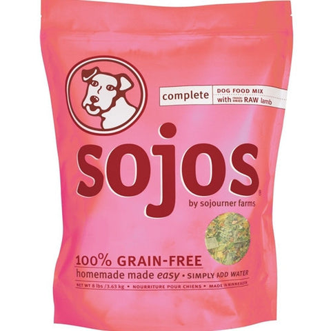 Sojos Complete Lamb Dog Food Mix 2lb