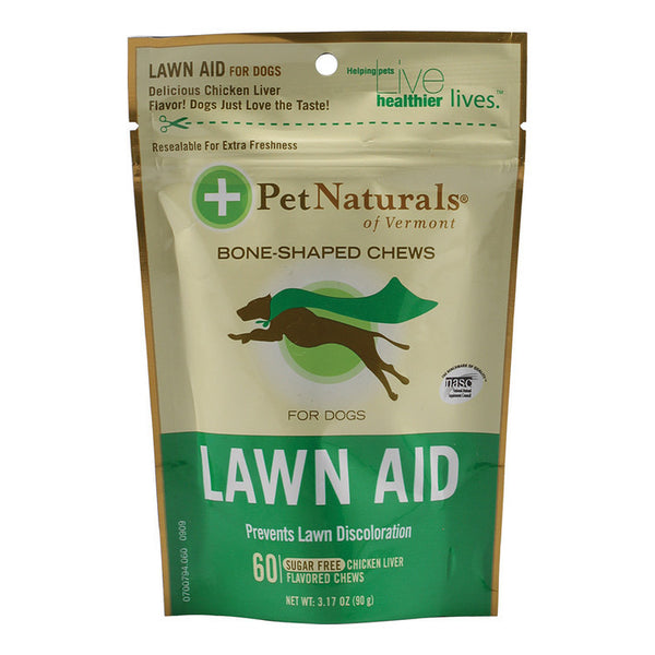 Pet Naturals Lawn Aid for Dogs 60 Chewables