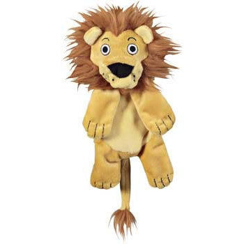 JW Pet Crackle Head Leroy The Lion Medium Dog Toy