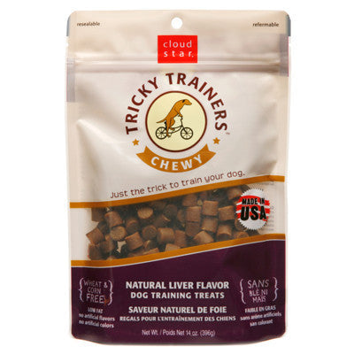 Cloud Star Tricky Trainers Liver Chewy Training Treats 14oz