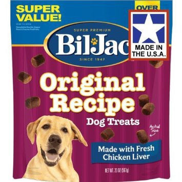 Bil-Jac Super Value Fresh Chicken Liver Dog Treat 20oz