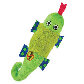 Petstages Petite Stuffing Free Lizard Squeaker Dog Toy