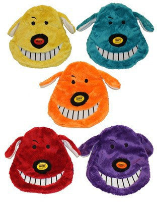 MultiPet Loofa Crinkle Head 7" Dog Toy