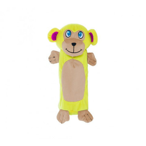 Outward Hound Bottle Gigglers Monkey Dog Toy