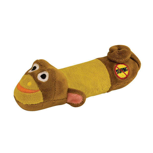 Petstages Stuffing Free Lil Squeak Monkey Small Dog Toy