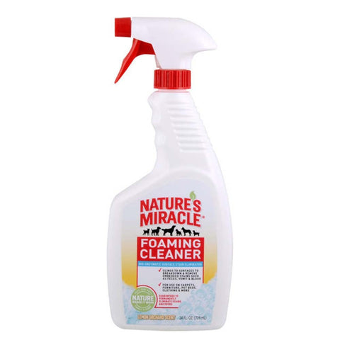 Natures Miracle Foaming Cleaner Lemon Orchard Scent 24oz