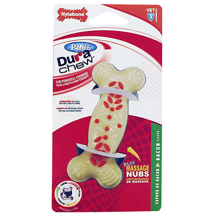 Nylabone Bacon Durachew PLUS Massage Nubs