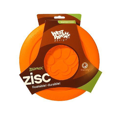 Orange West Paw Designs ZogoFlex Zisc Flyer