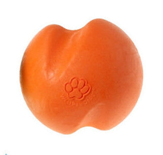 Orange West Paw Designs ZogoFlex Jive Ball