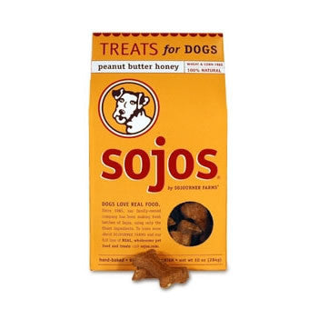 Sojos Gourmet Peanut Butter Honey Dog Treats