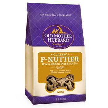 Old Mother Hubbard Mini P-Nuttier Dog Biscuit Treats 20oz