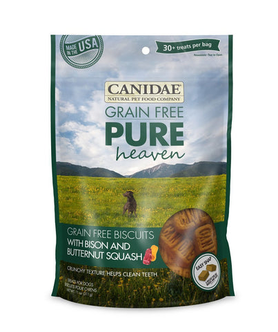 Canidae Grain Free Pure Heaven Bison And Squash Biscuits 11oz