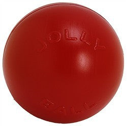 Red Jolly Pets Push N Play Puncture Proof Jolly Ball