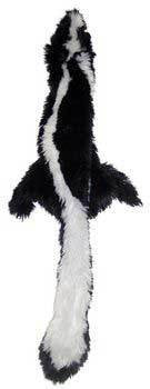 Skunk Skinneeez No Stuffing Dog Toy