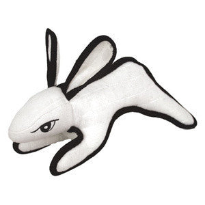Raddish The White Rabbit Tuffy Dog Toy