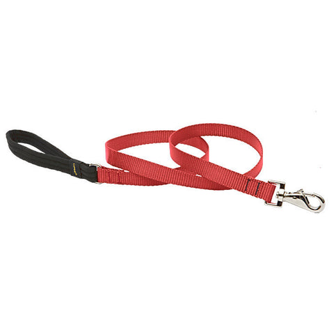 Red Lupine Lifetime Guaranteed 6ft Dog Lead