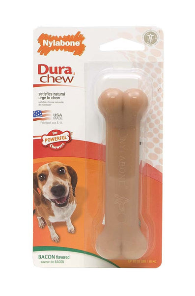 Nylabone Dura Chew Bacon Chew Bone Wolf