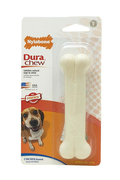 Nylabone Durable Chew Bone Chicken Wolf