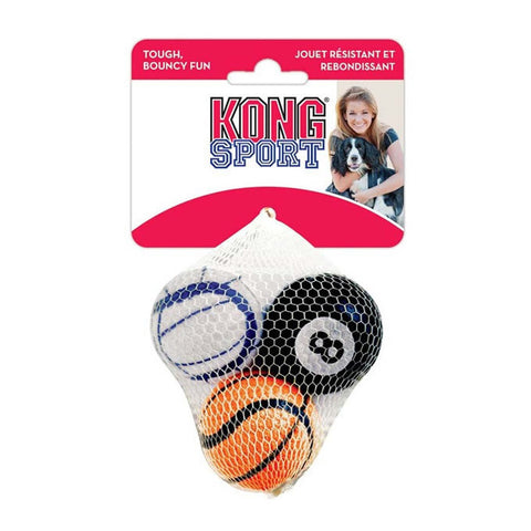 3 Pack Medium Assorted KONG Sports Balls