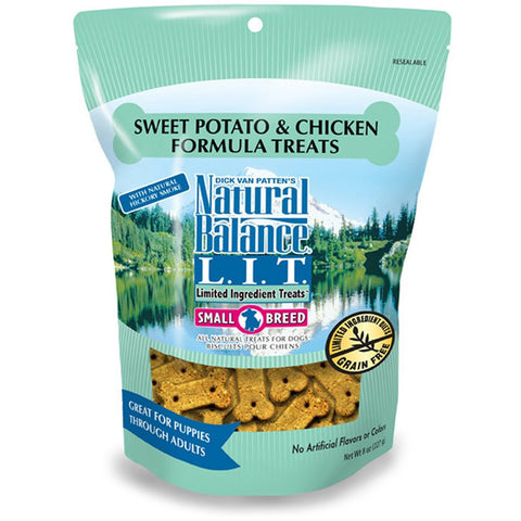 Natural Balance Small Breed Chicken & Sweet Potato Treats 8oz