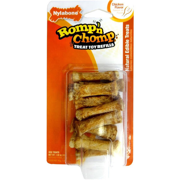 Nylabone Romp N Chomp Treat Refills Mini 9 Piece