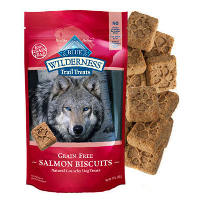 Blue Buffalo Wilderness Trail Treats Salmon Biscuits 10 oz