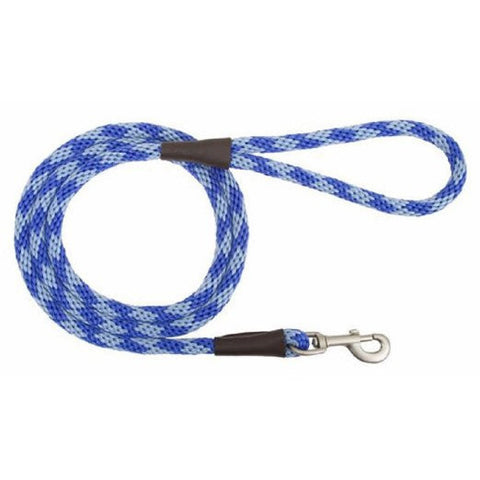 Mendota Sapphire Snap Leash 1/2 x 6 Ft