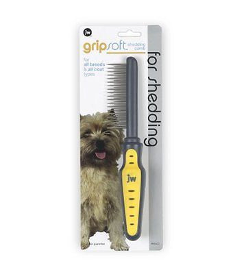 JW Pet GripSoft Shedding Comb