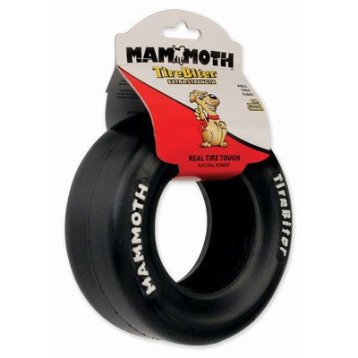 Mammoth Medium TireBiter Racing Slicks Rubber Dog Toy