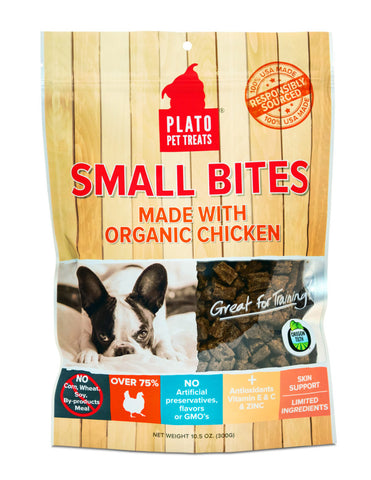Plato Small Bites with Organic Chicken 10.5oz