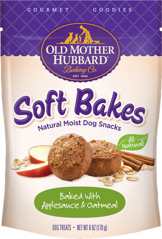 Old Mother Hubbard Soft Bakes Applesauce & Oatmeal Baked Dog Treats