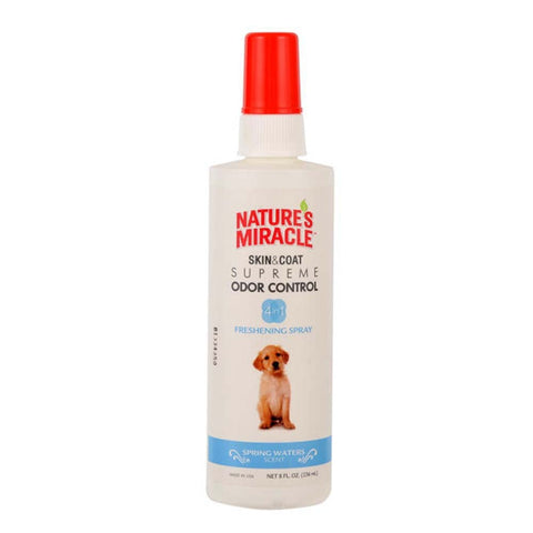 Natures Miracle Supreme Odor Control Spring Waters Freshening Spray 8oz