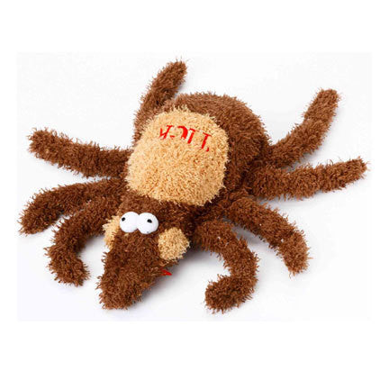 Soft Plush Tick Funny Dog Toy