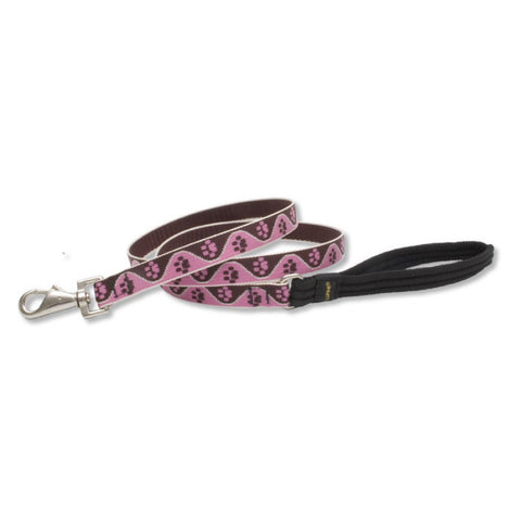 Tickled Pink Lupine Lifetime Guaranteed 6ft Dog Lead