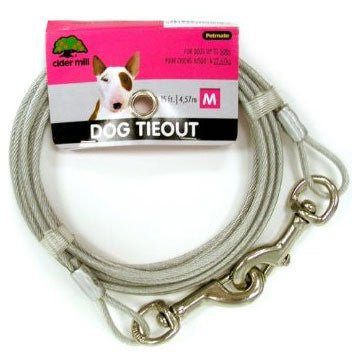 Petmate 30 Ft Chew Proof Dog Tie Out Cable